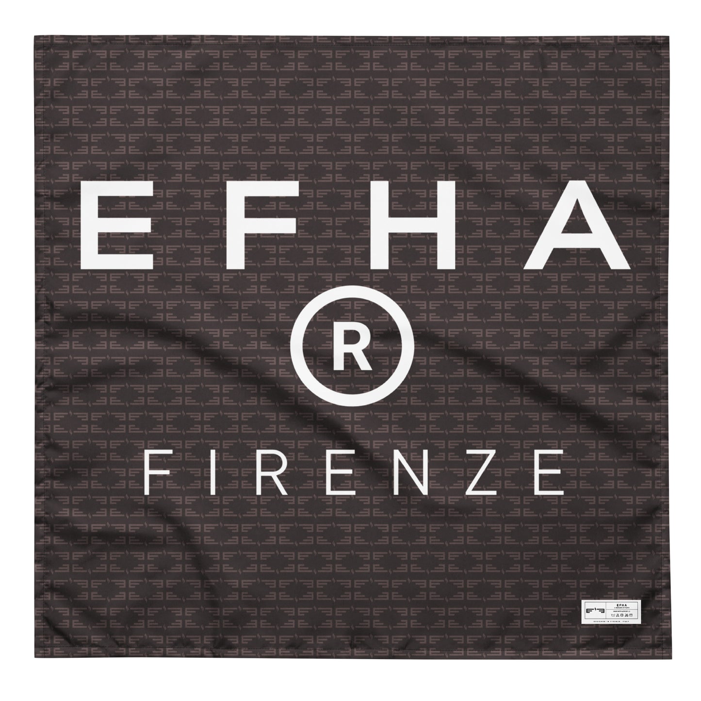 E F H A® All-over print bandana