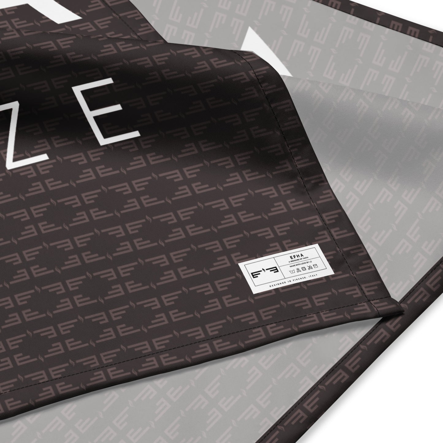 E F H A® All-over print bandana