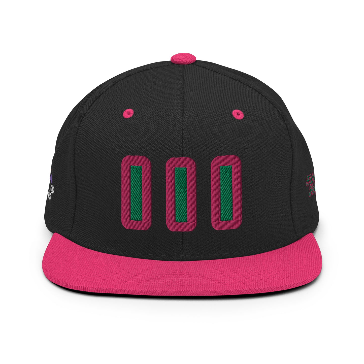 Hat 012 "FSH 3D Puff Embroidery Sports EDT" Snapback