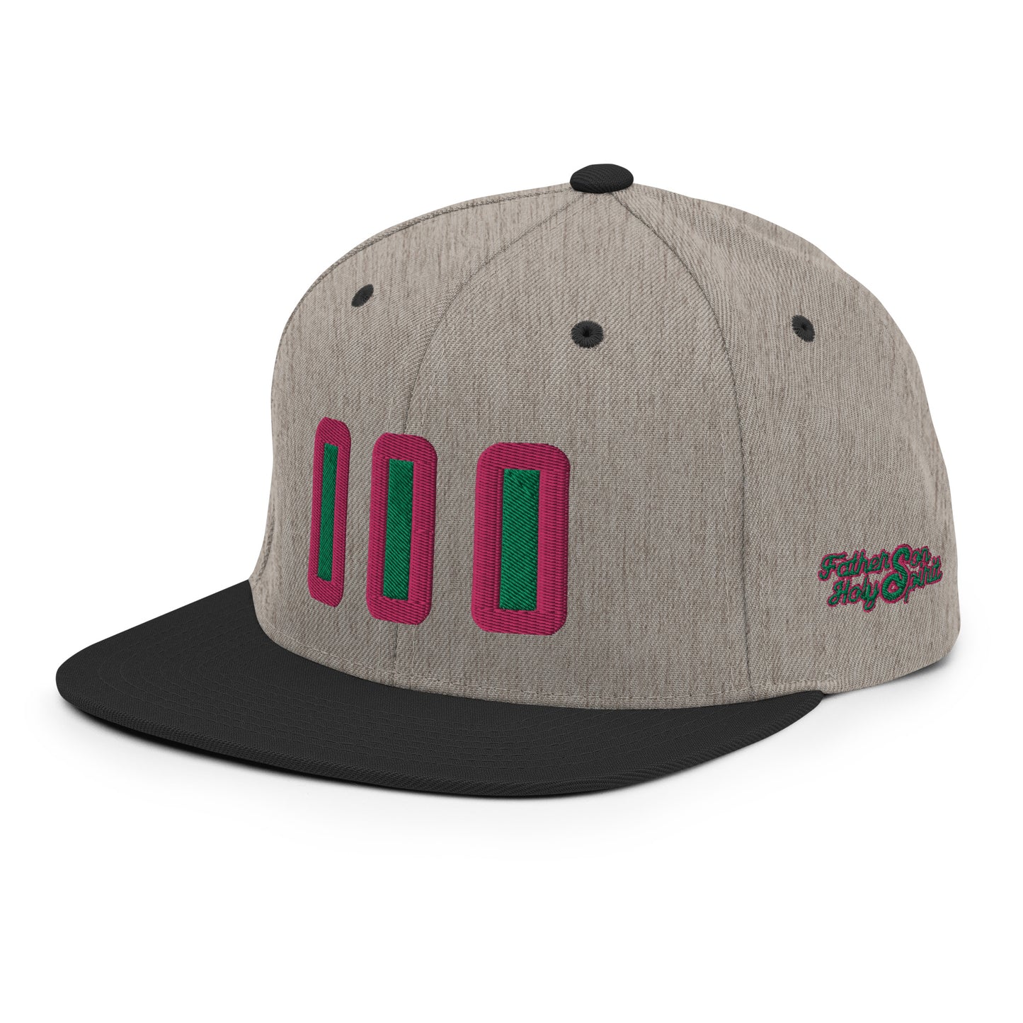 Hat 012 "FSH 3D Puff Embroidery Sports EDT" Snapback