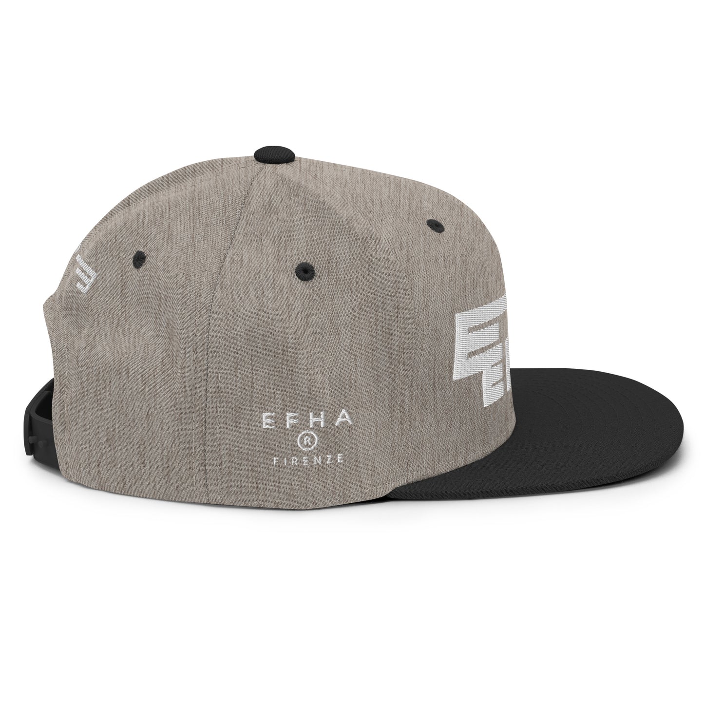 Hat 009 "E H F A® 3D Puff Embroidery" Snapback