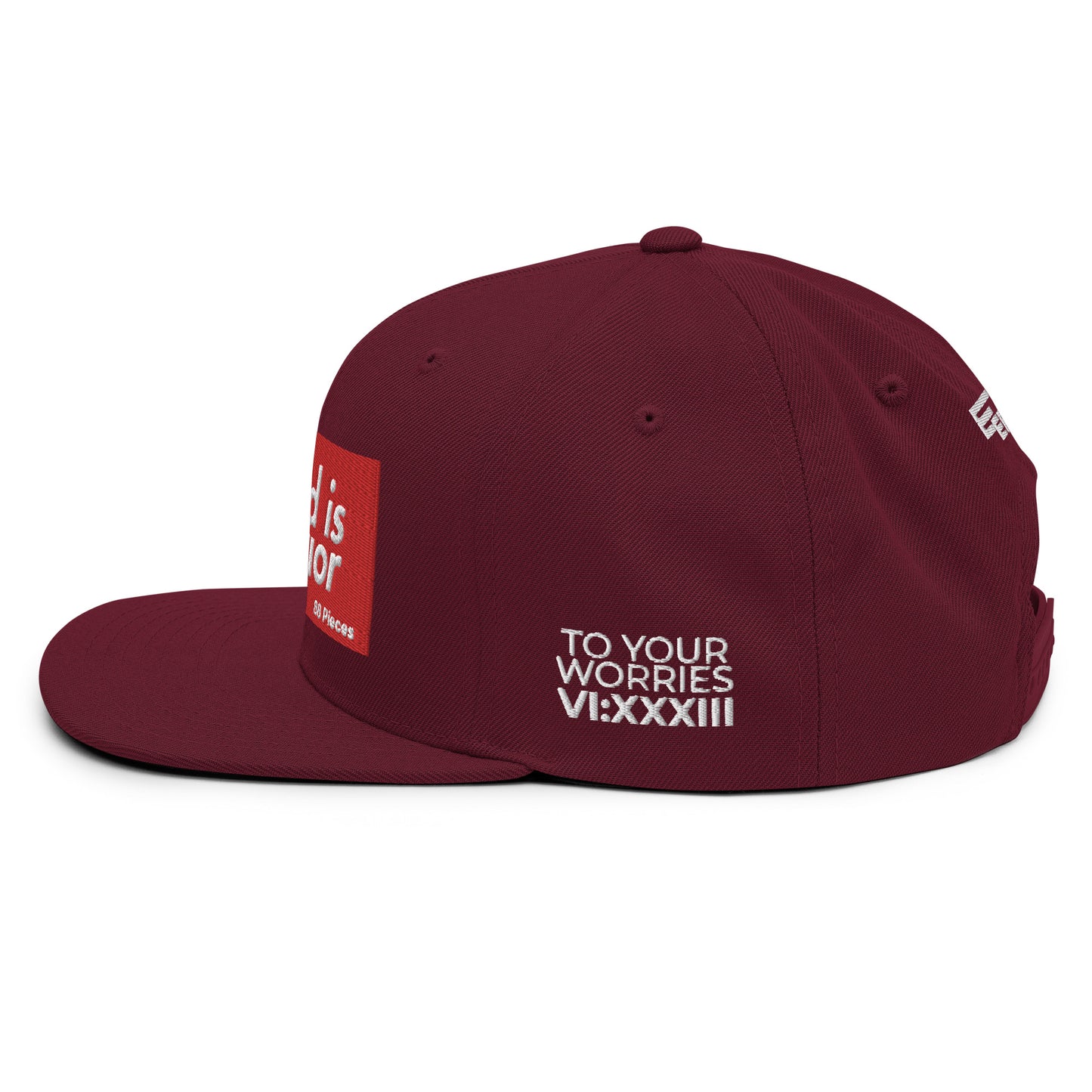 Hat 007 "God Is - Superior" Snapback