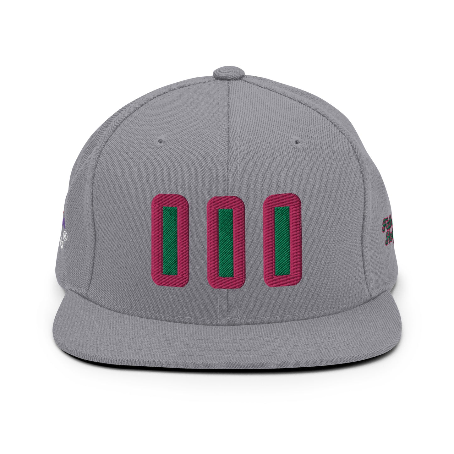 Hat 012 "FSH 3D Puff Embroidery Sports EDT" Snapback