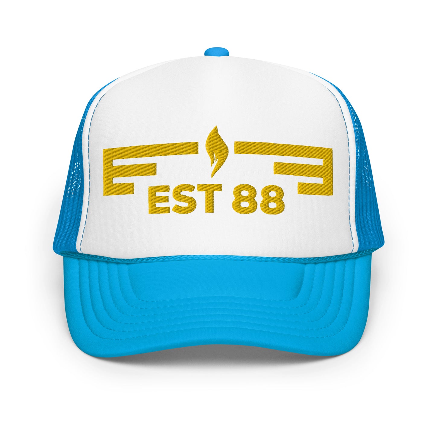 Hat 002 "EST Puff" Trucker