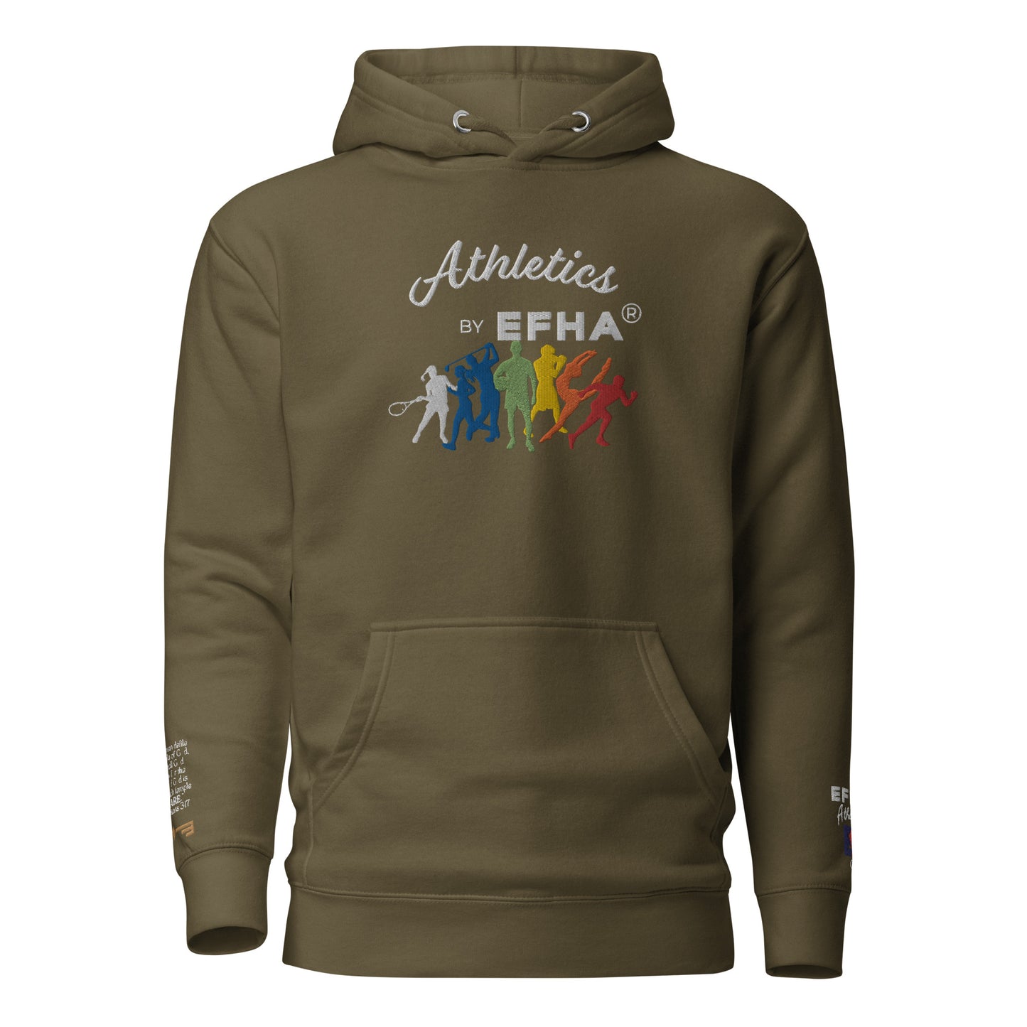 Hoodie 005 - E F H A® Athletics "Athletics By"