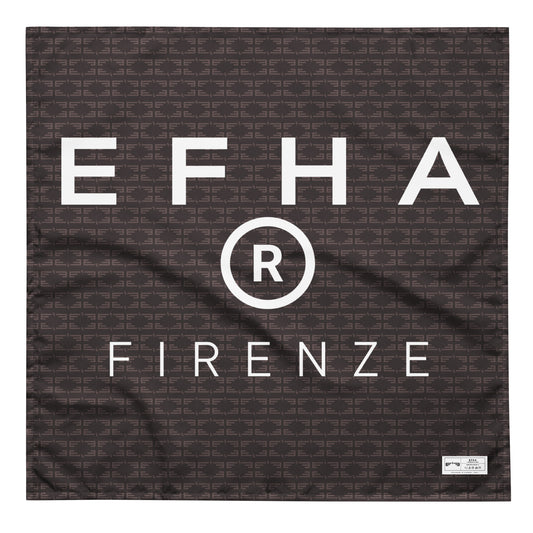 E F H A® All-over print bandana