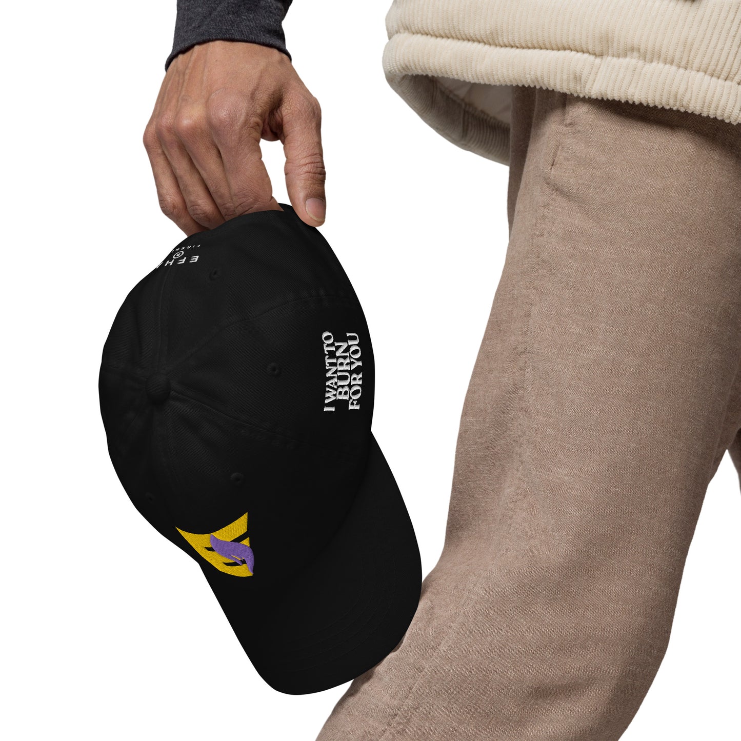Hat 005 "E-FLAME" Dad hat