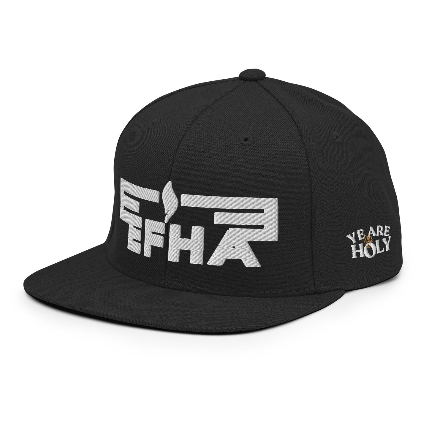 Hat 009 "E H F A® 3D Puff Embroidery" Snapback