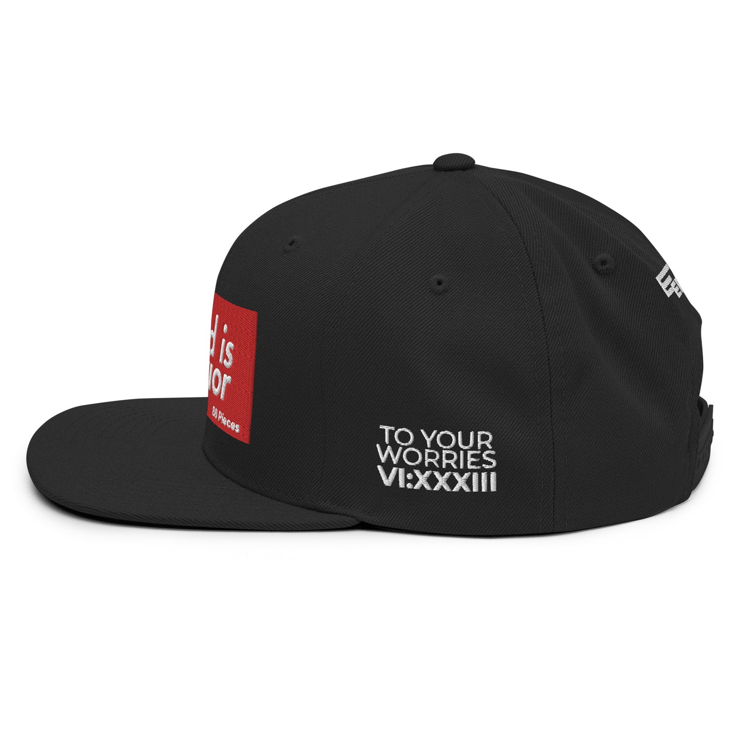 Hat 007 "God Is - Superior" Snapback