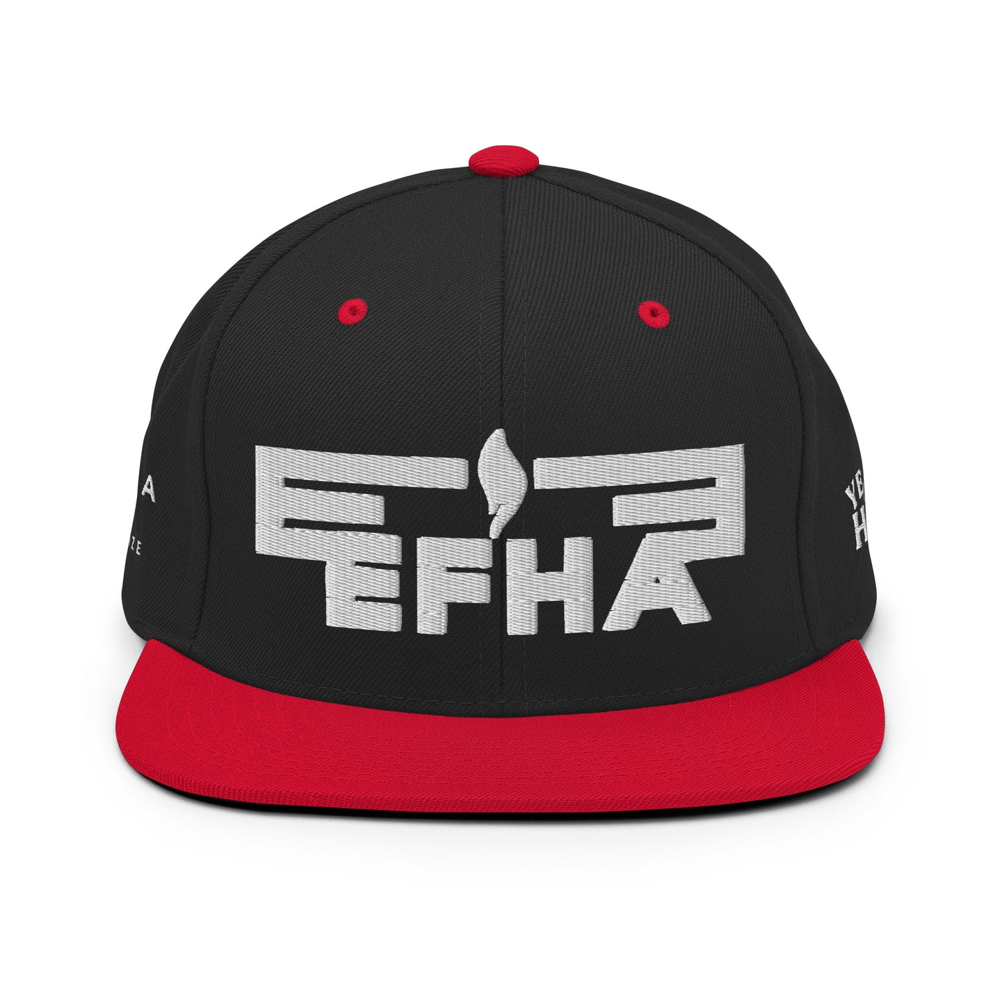 Hat 009 "E H F A® 3D Puff Embroidery" Snapback