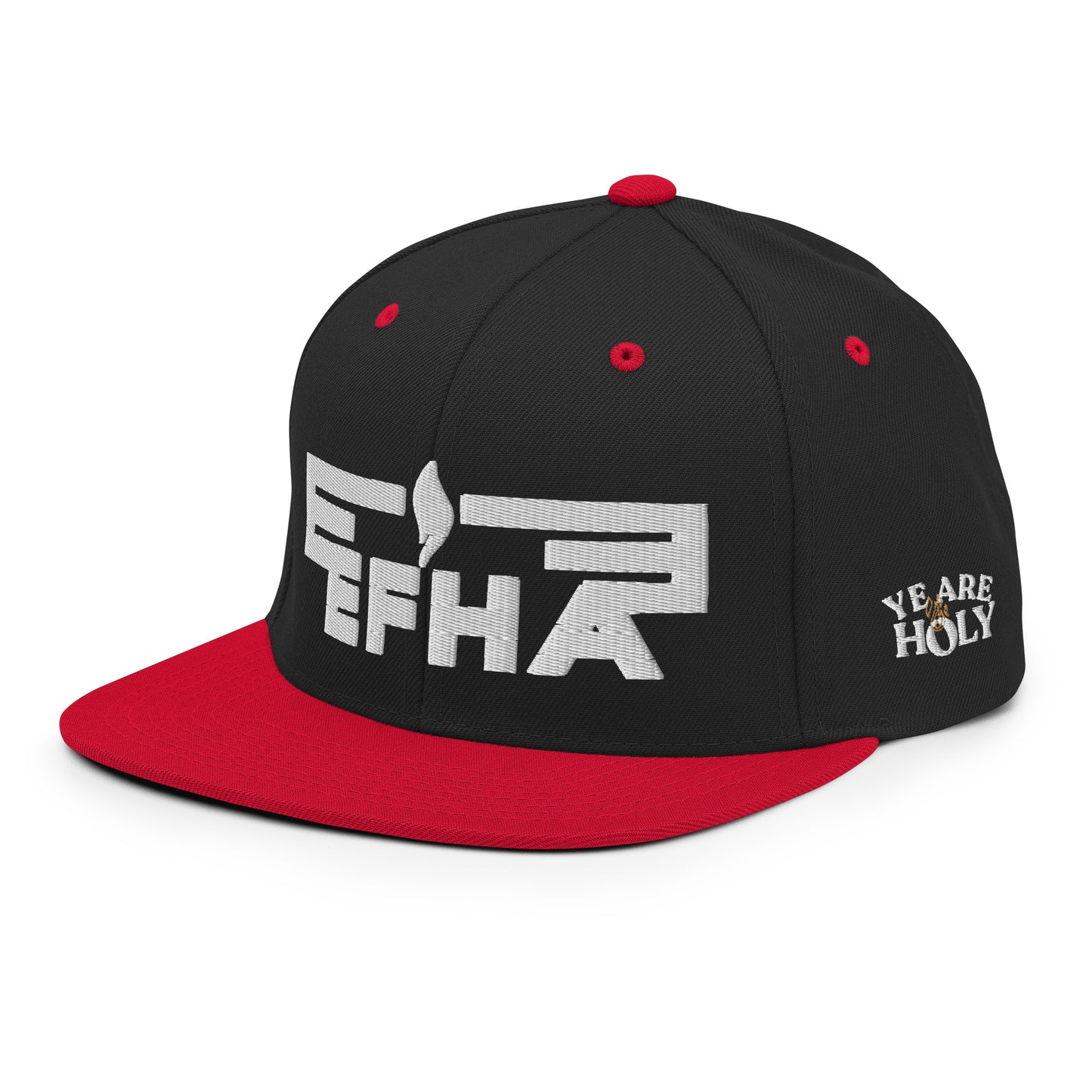 Hat 009 "E H F A® 3D Puff Embroidery" Snapback