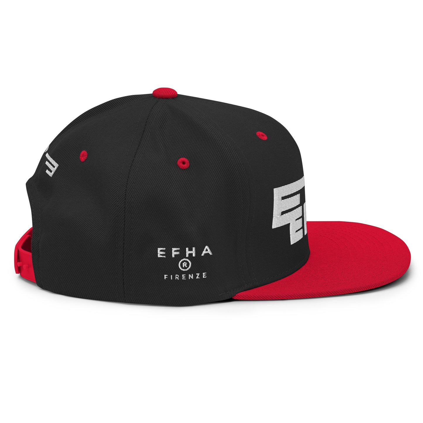 Hat 009 "E H F A® 3D Puff Embroidery" Snapback