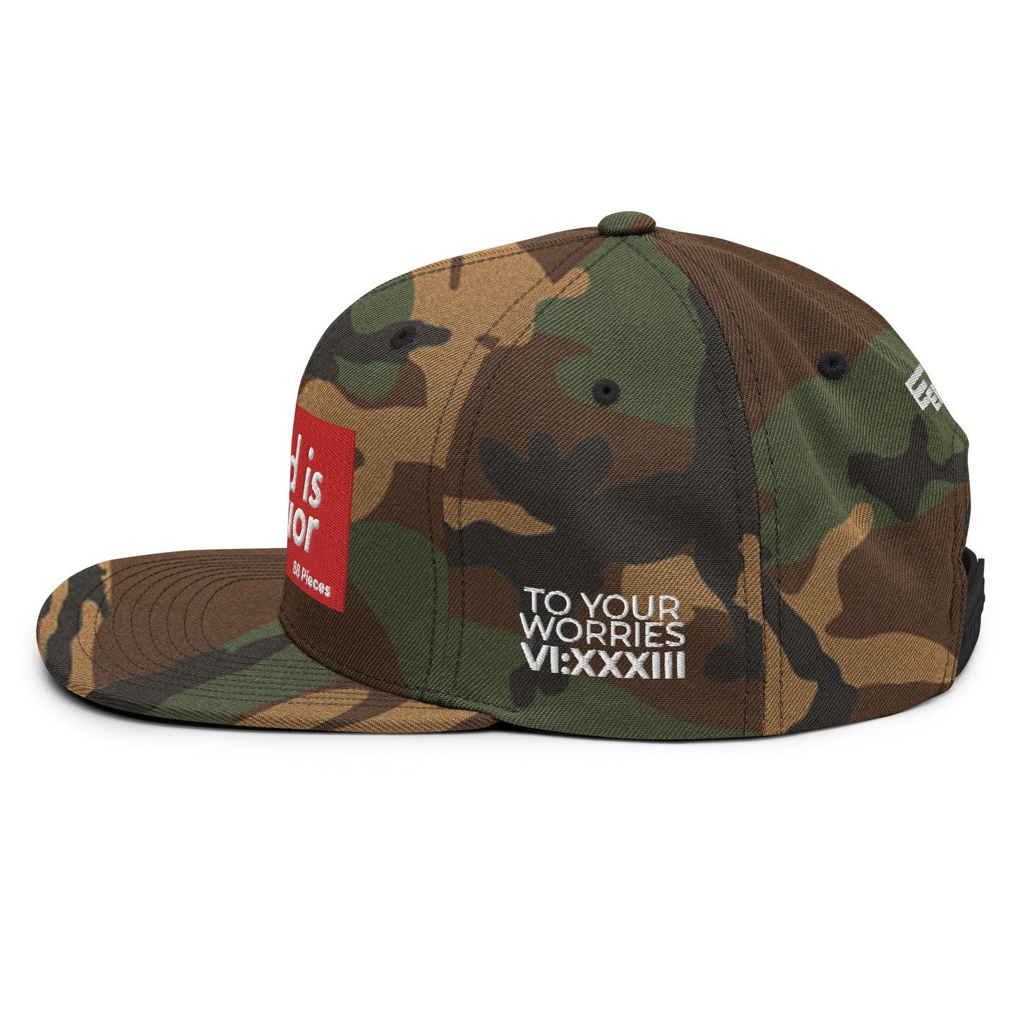Hat 007 "God Is - Superior" Snapback