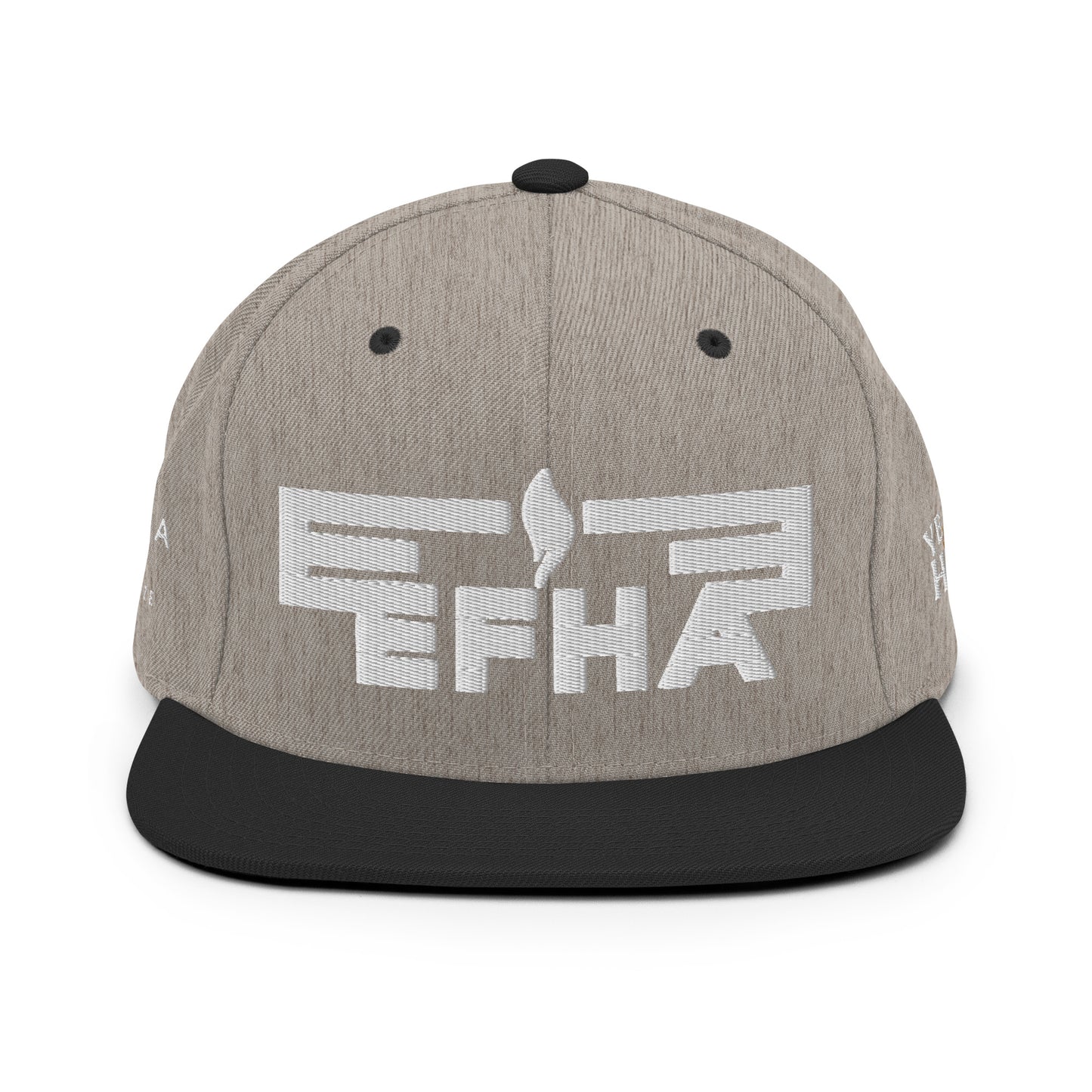 Hat 009 "E H F A® 3D Puff Embroidery" Snapback