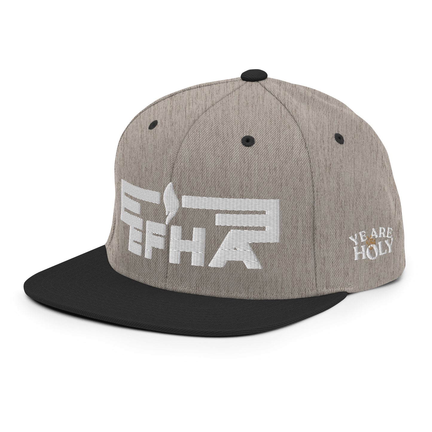 Hat 009 "E H F A® 3D Puff Embroidery" Snapback