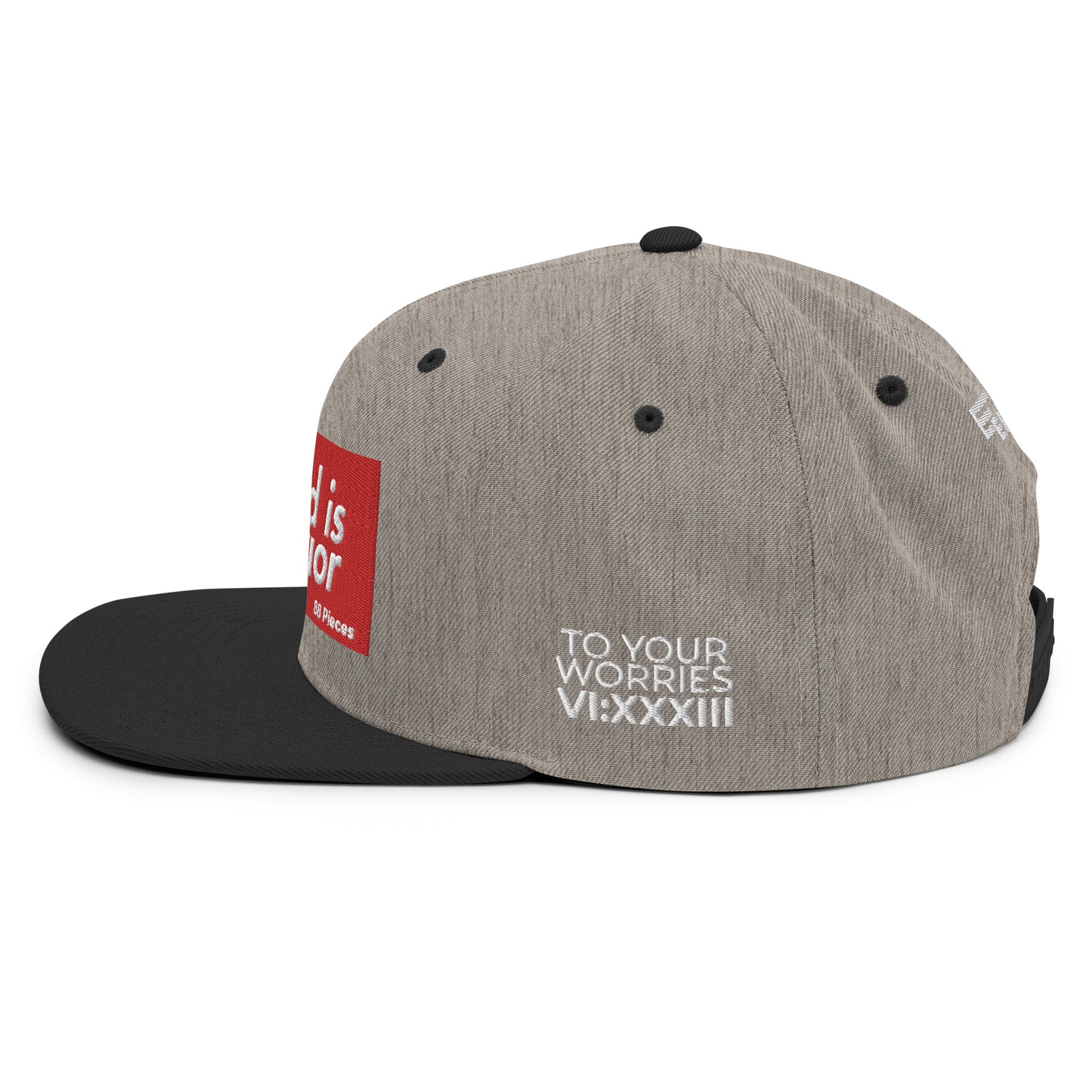 Hat 007 "God Is - Superior" Snapback