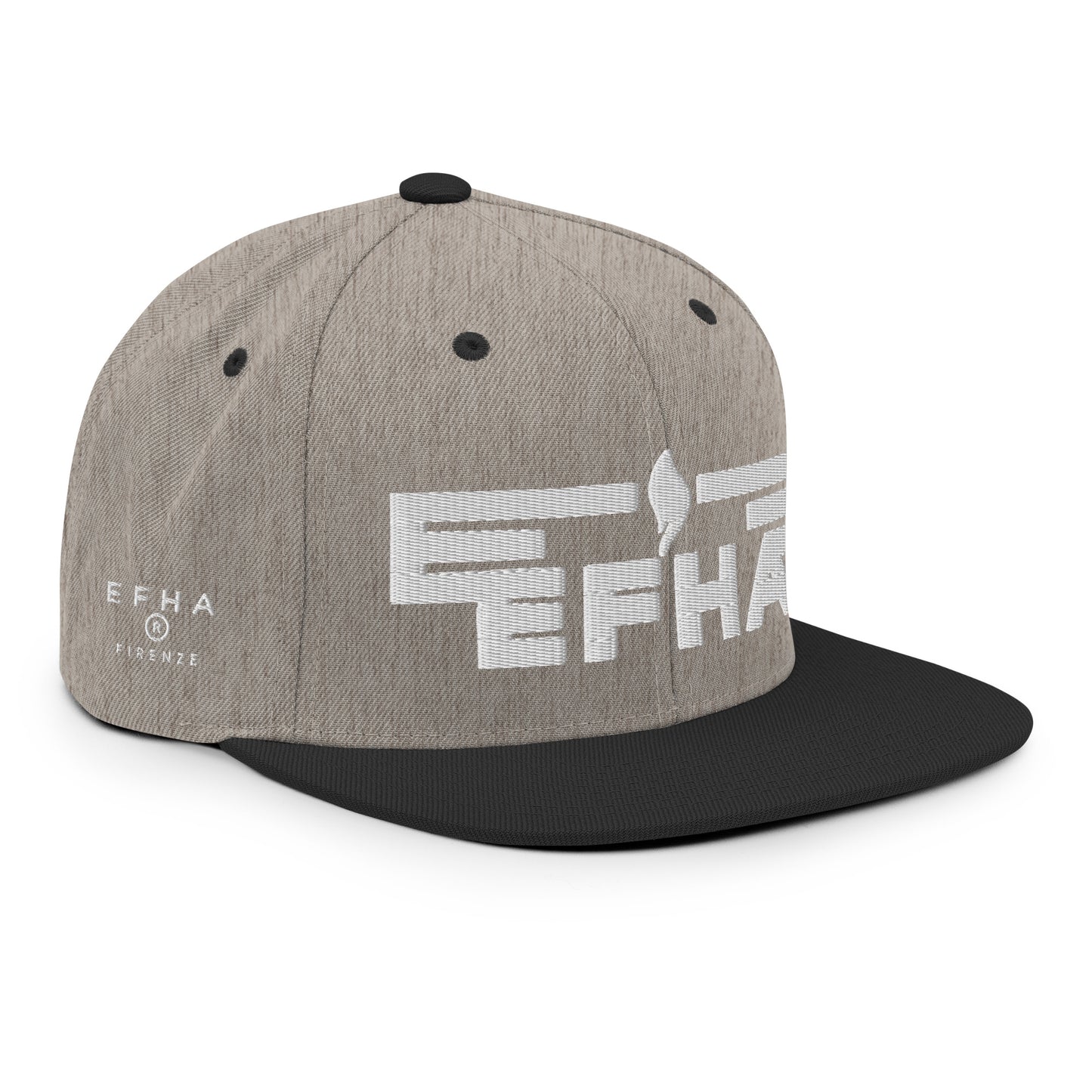 Hat 009 "E H F A® 3D Puff Embroidery" Snapback