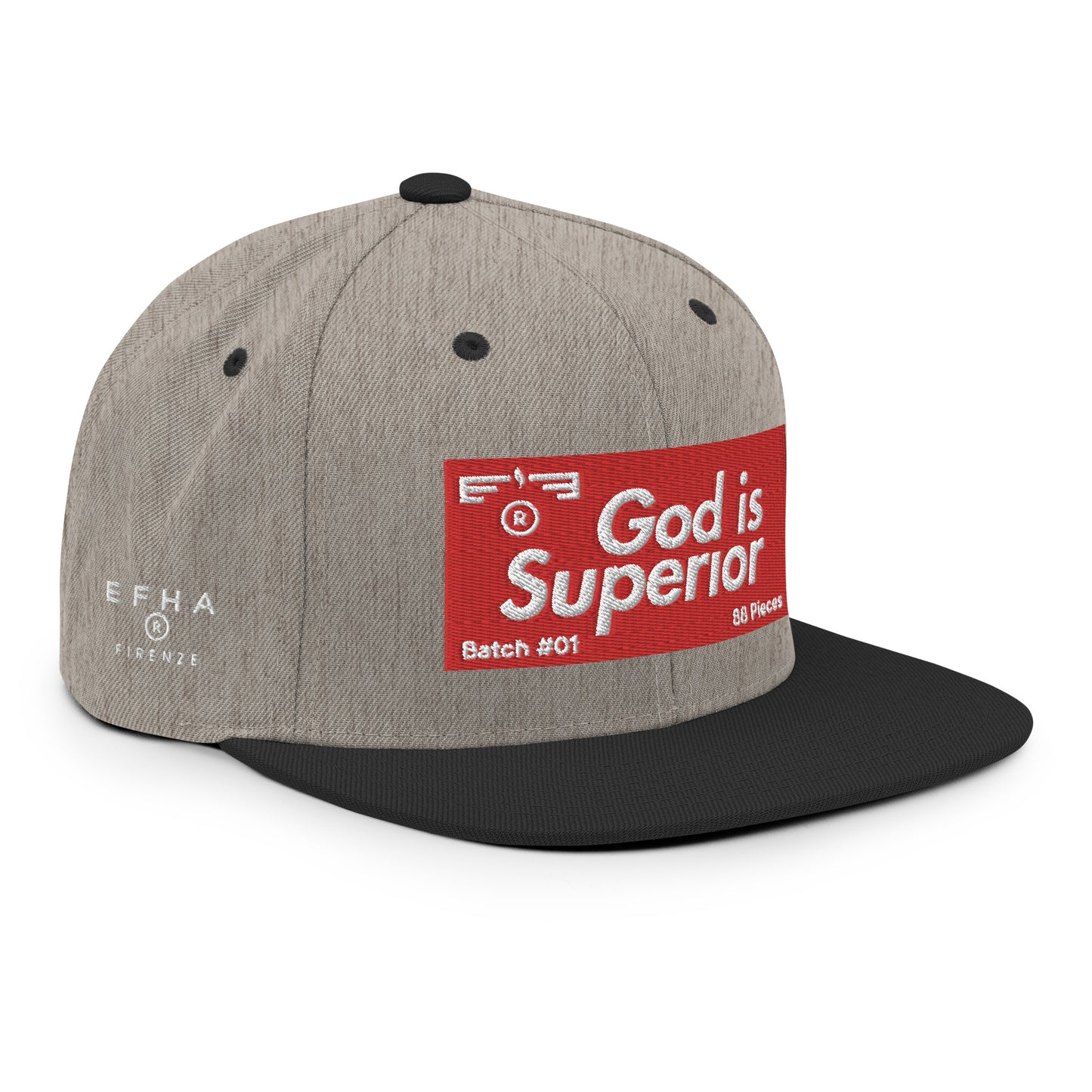Hat 007 "God Is - Superior" Snapback