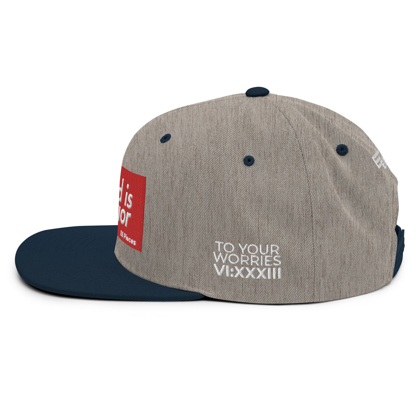 Hat 007 "God Is - Superior" Snapback