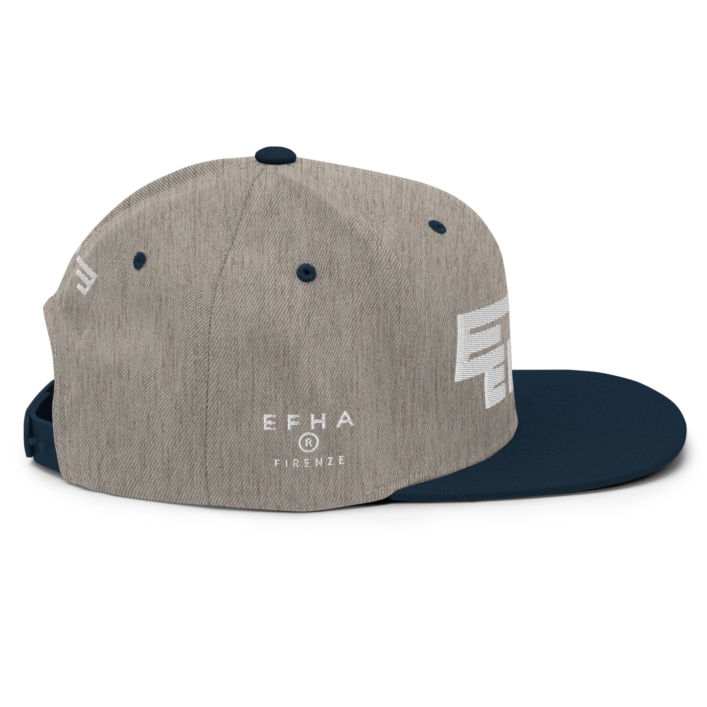 Hat 009 "E H F A® 3D Puff Embroidery" Snapback