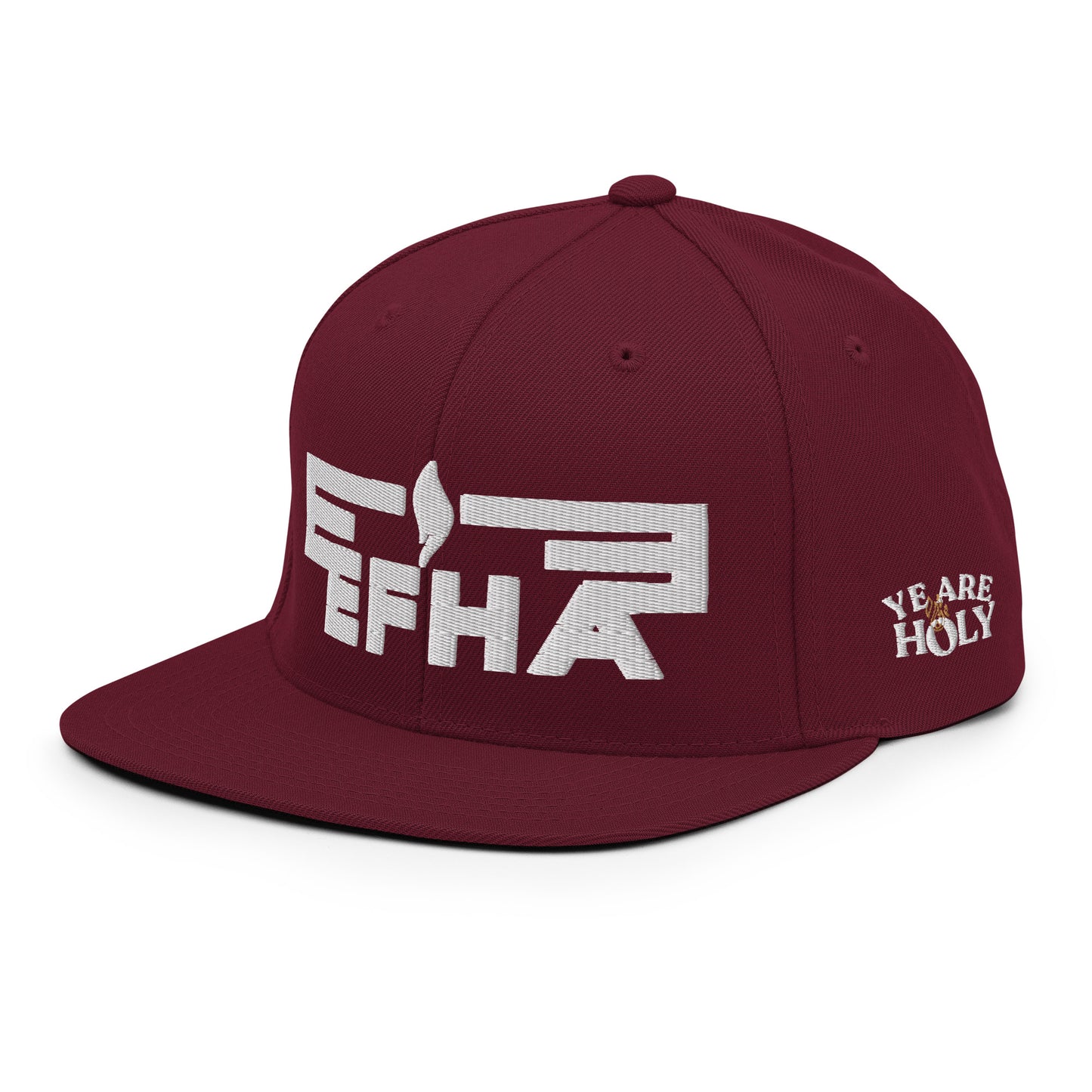 Hat 009 "E H F A® 3D Puff Embroidery" Snapback