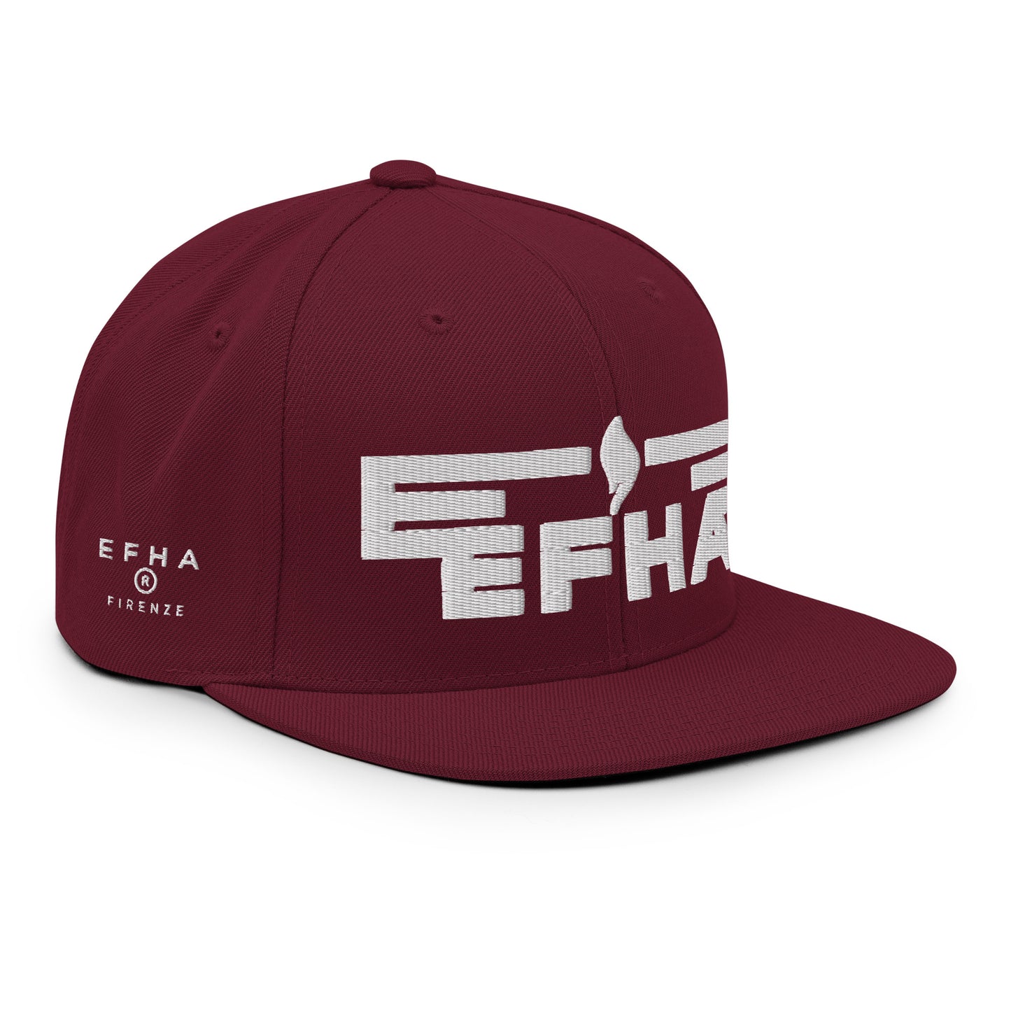 Hat 009 "E H F A® 3D Puff Embroidery" Snapback