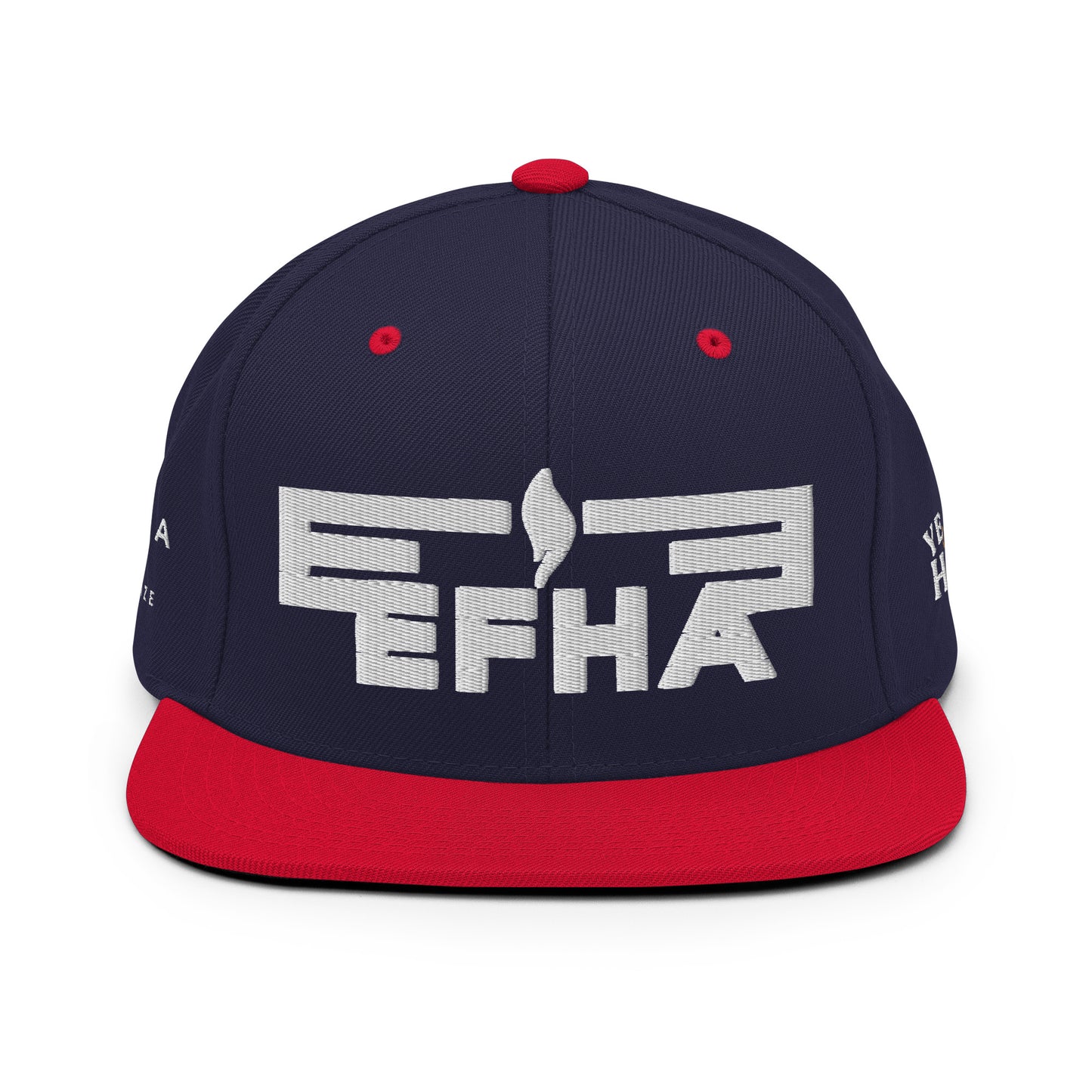Hat 009 "E H F A® 3D Puff Embroidery" Snapback