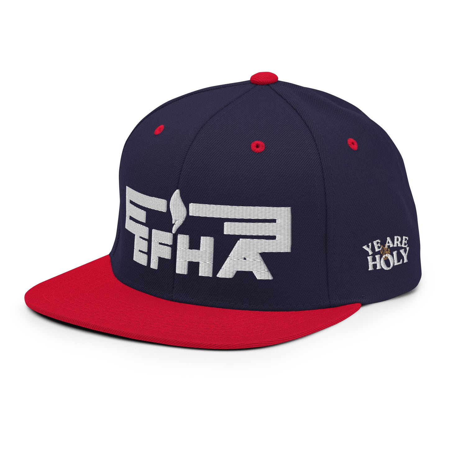 Hat 009 "E H F A® 3D Puff Embroidery" Snapback