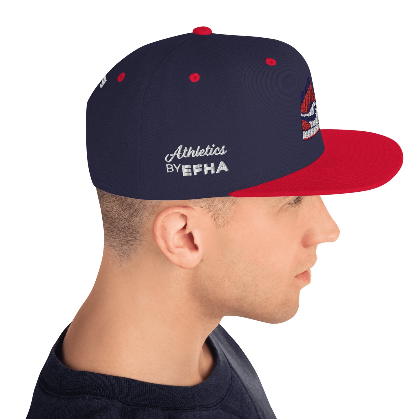 Hat 008 - E F H A® Athletics "Flight" Snapback
