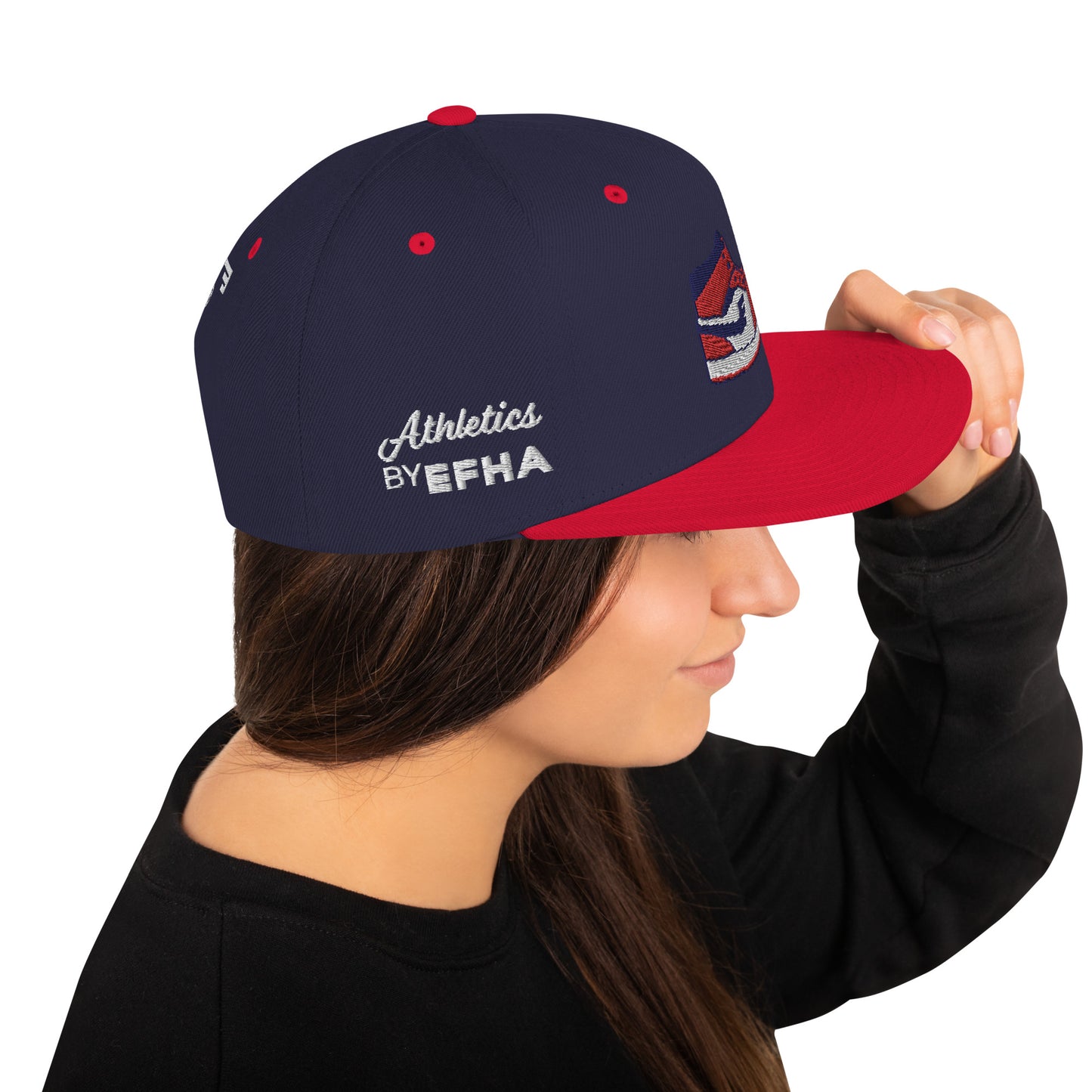 Hat 008 - E F H A® Athletics "Flight" Snapback
