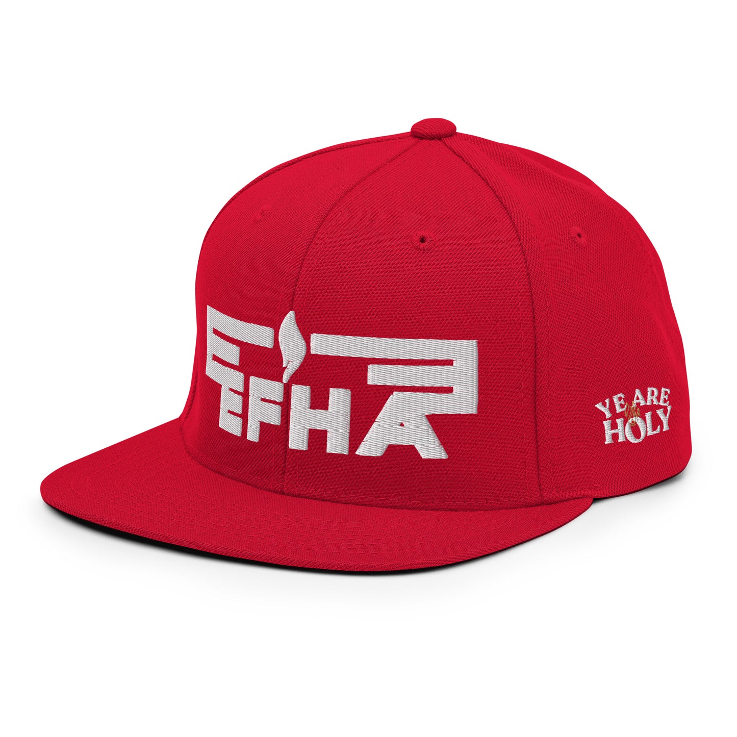 Hat 009 "E H F A® 3D Puff Embroidery" Snapback