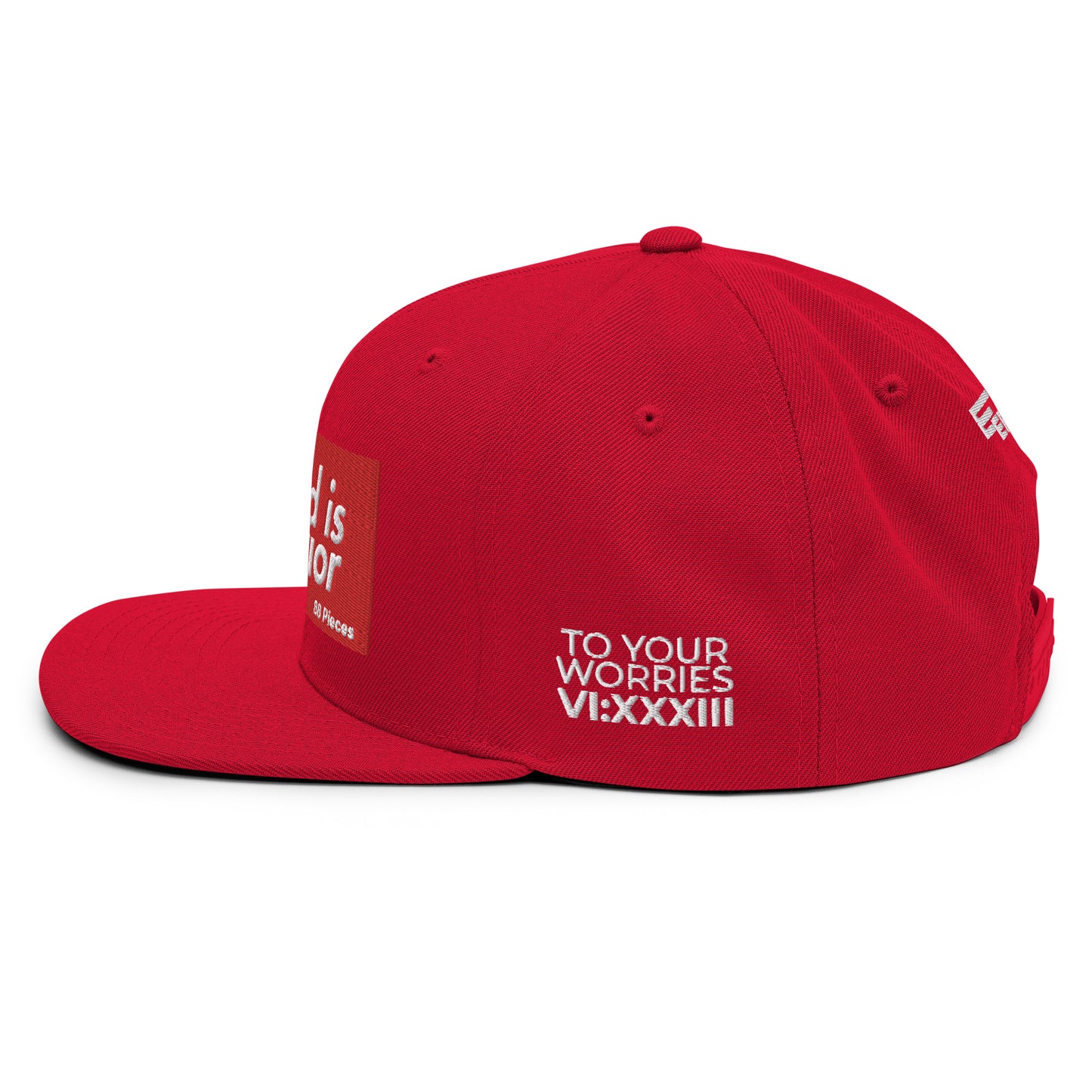Hat 007 "God Is - Superior" Snapback