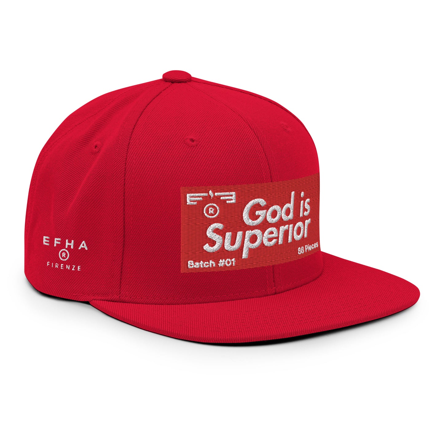 Hat 007 "God Is - Superior" Snapback