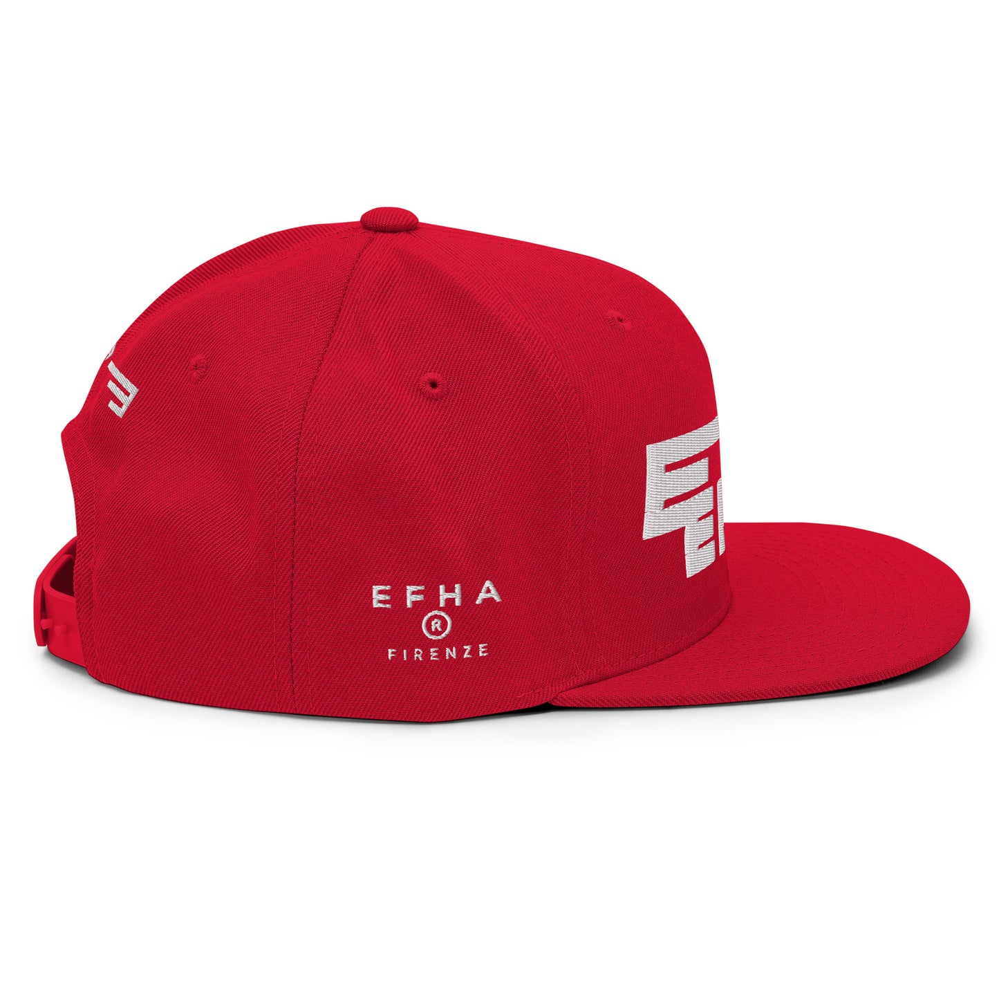 Hat 009 "E H F A® 3D Puff Embroidery" Snapback