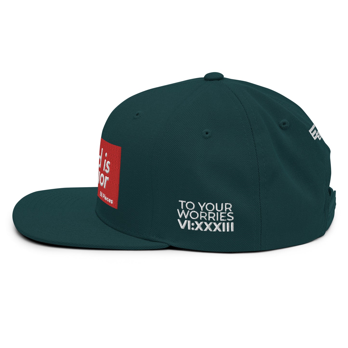 Hat 007 "God Is - Superior" Snapback