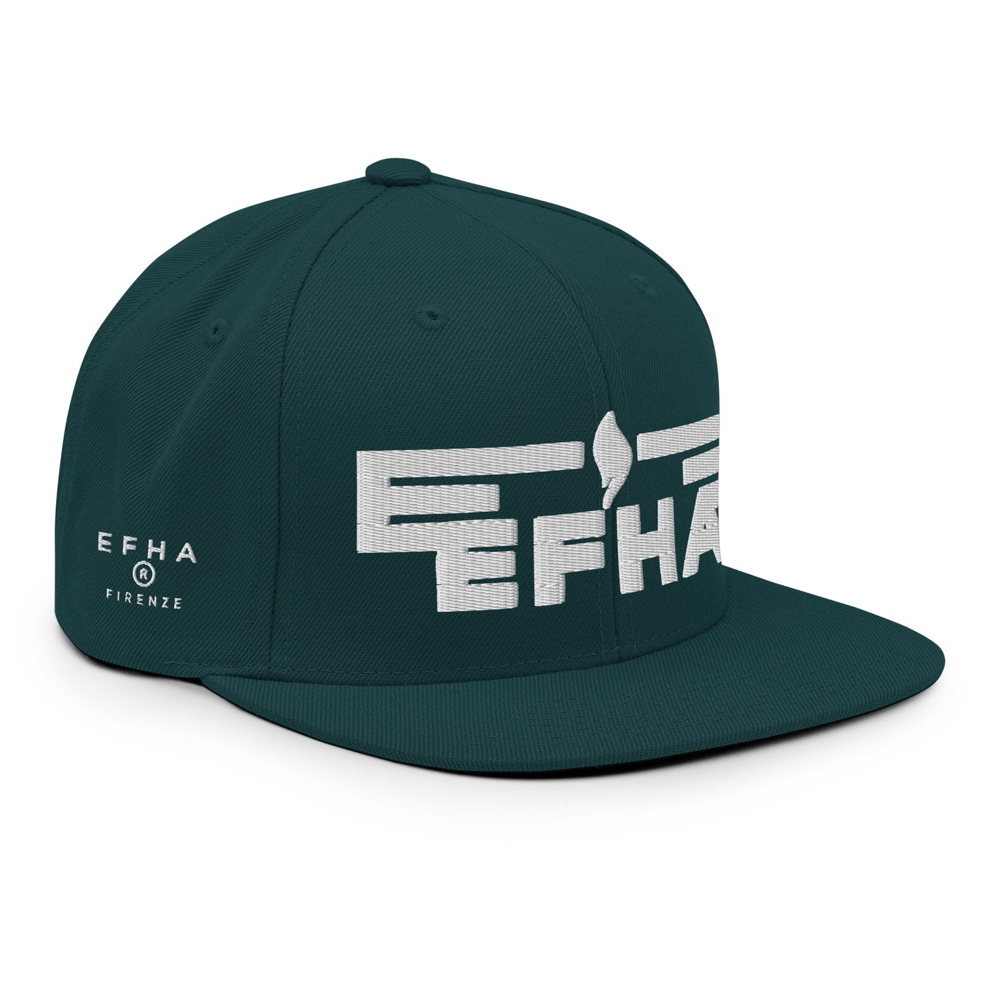 Hat 009 "E H F A® 3D Puff Embroidery" Snapback