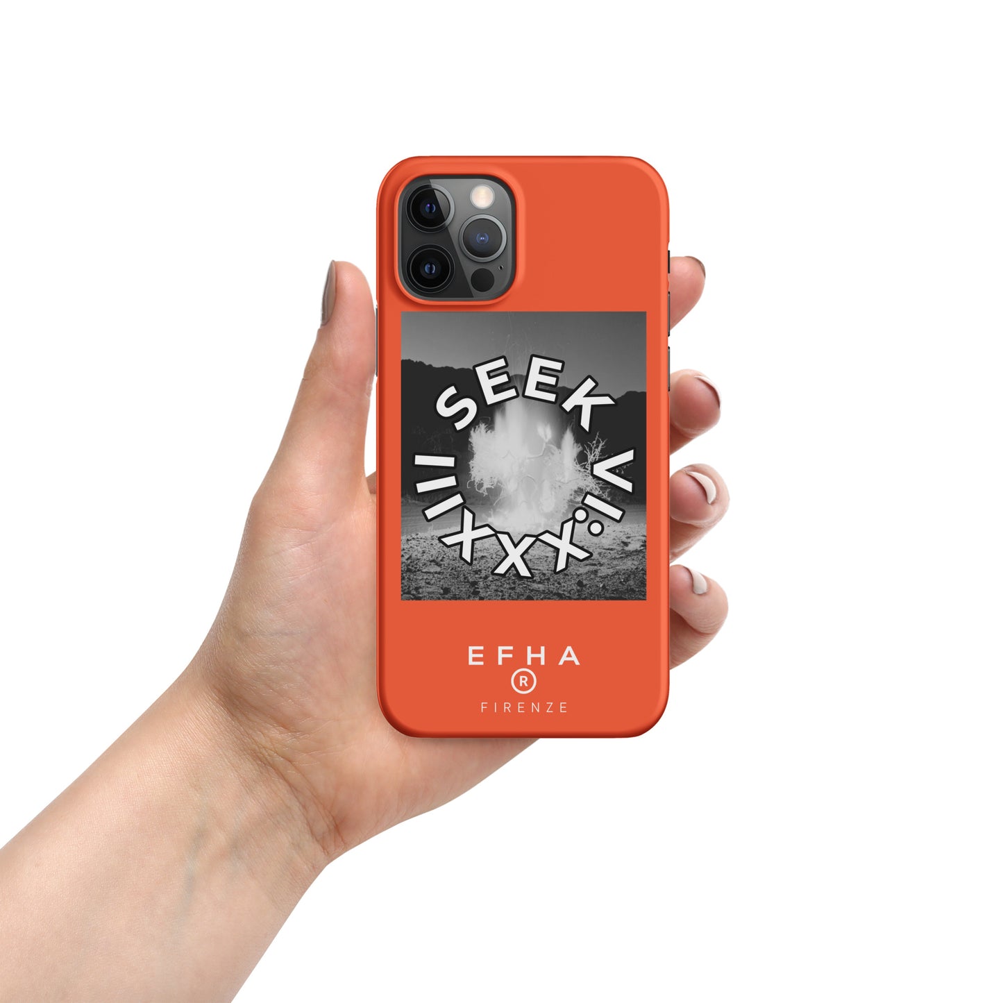 001 iPhone® "E F H A® SEEK" Snap case