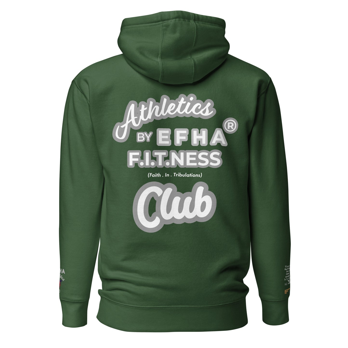 Hoodie 005 - E F H A® Athletics "Athletics By"