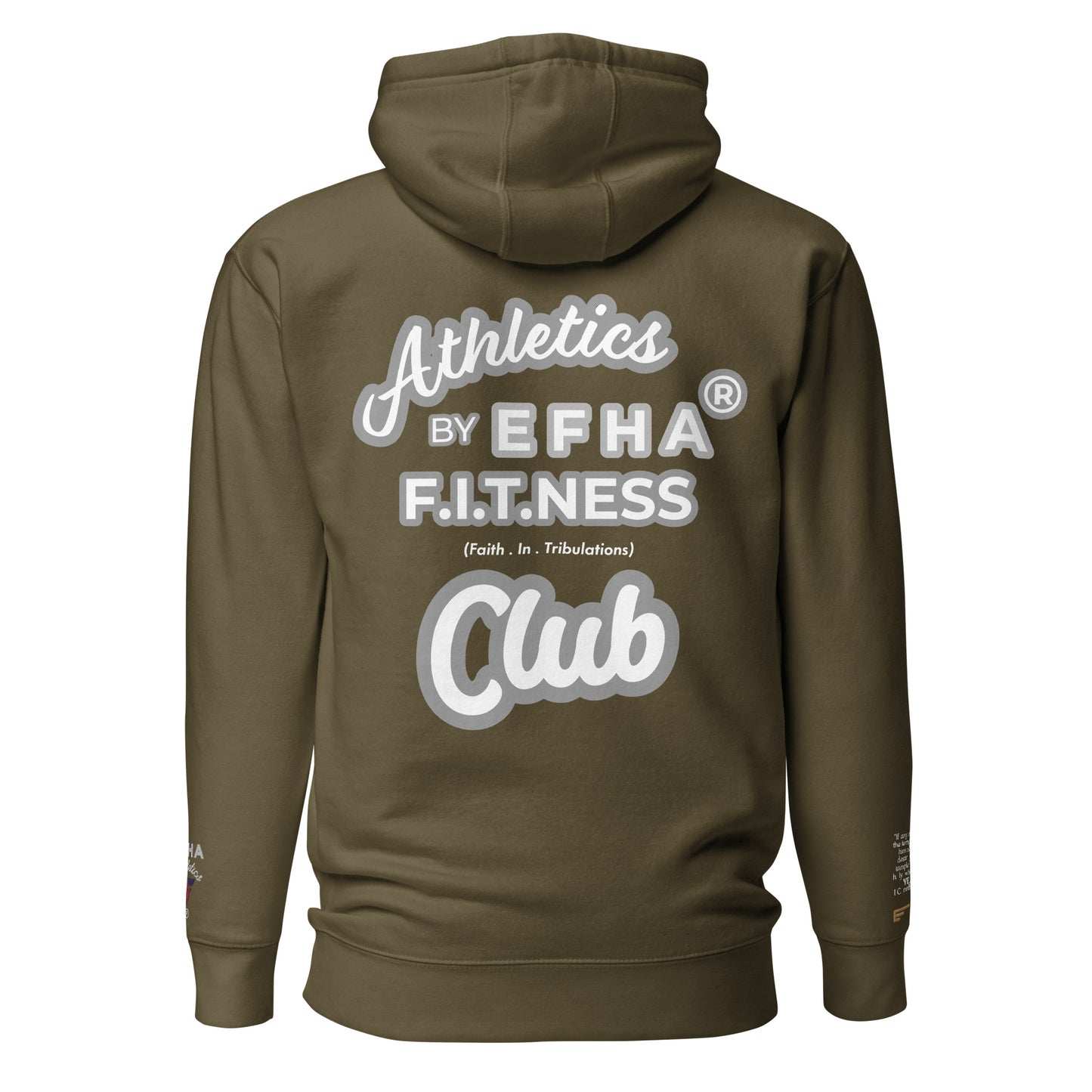 Hoodie 005 - E F H A® Athletics "Athletics By"