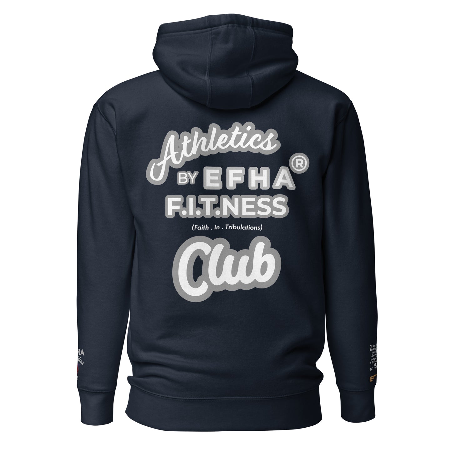 Hoodie 005 - E F H A® Athletics "Athletics By"